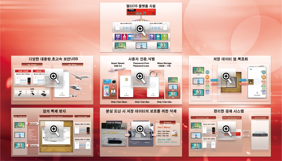 SAFERZONE 보안 USB System (Agent-less Type)